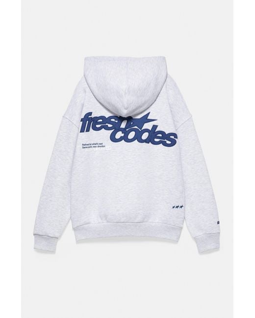 Sweat À Capuche Fresh Codes Pull&Bear en coloris White
