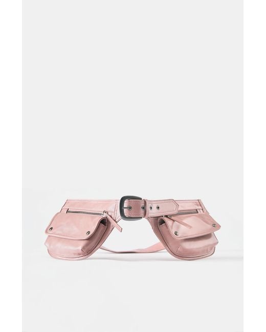 Pull&Bear Blue Belt Bag