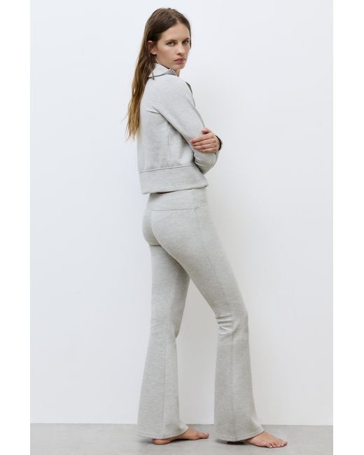 Pantalon Flare Pull&Bear en coloris Gray