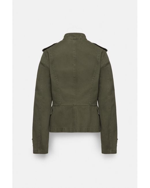 Pull&Bear Black Fitted Jacket With Toggle Buttons
