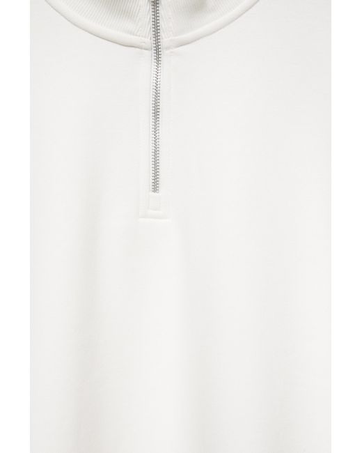 Sweat Col Zippé Pull&Bear pour homme en coloris White