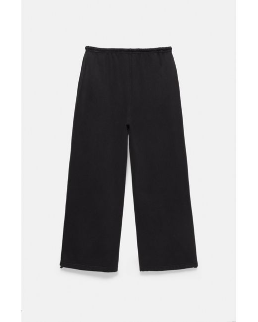Pull&Bear Joggingbroek Met Elastische Zoom in het Black