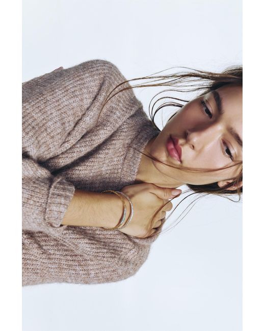 Pack 2 Bracciali Texture di Pull&Bear in White