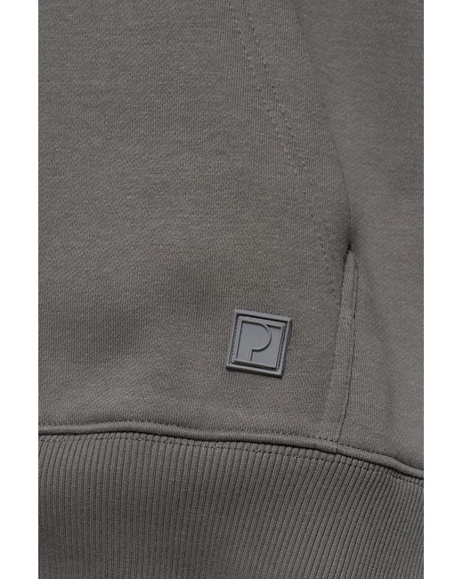 Sweat Basique À Capuche Pull&Bear pour homme en coloris Gray