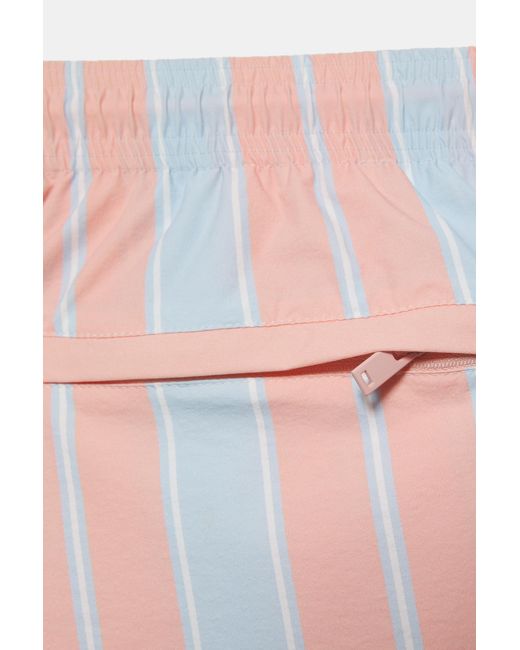 Pull&Bear Multicolor Striped Swimming Trunks for men