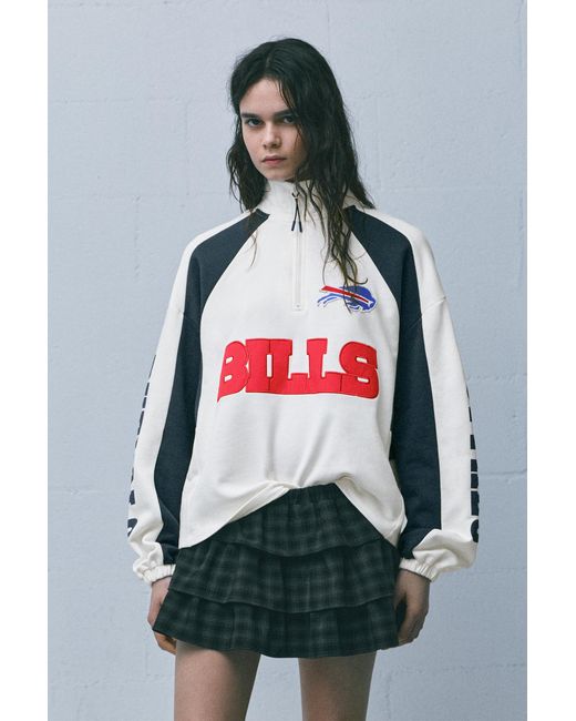 Pull&Bear Multicolor Nfl Bills Zip-Up Sweatshirt