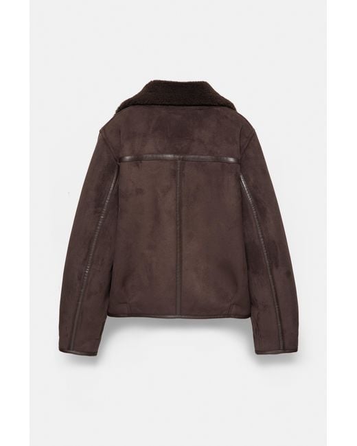 Giubbotto Double Face di Pull&Bear in Gray