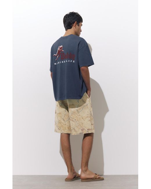 Pull&Bear Multicolor Printed Bermuda Shorts for men