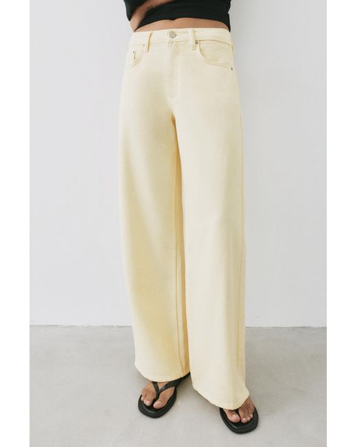 Pull&Bear Oversized Baggy Jeans in het Multicolor