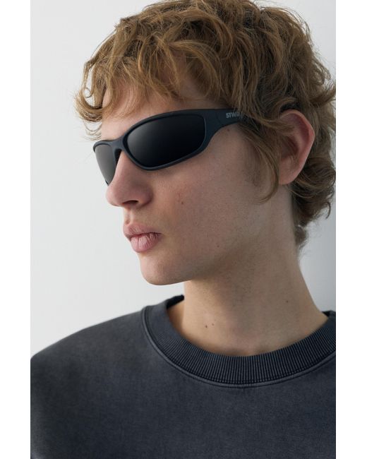 Pull&Bear Blue Sunglasses for men