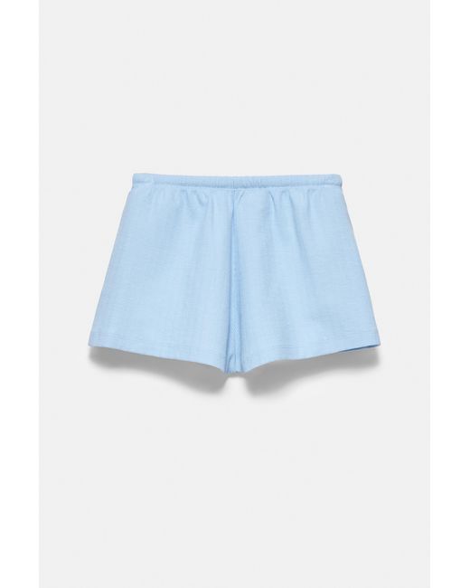Short Texture Floreale di Pull&Bear in Blue