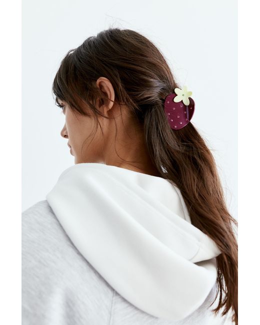 Pull&Bear Red Haarspange Erdbeere Glitzer