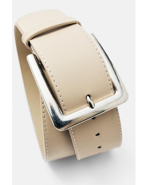 Pull&Bear Multicolor Leather Effect Belt