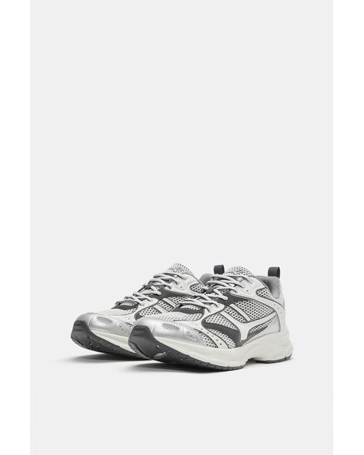 Pull&Bear Multipiece Sneakers in het White voor heren