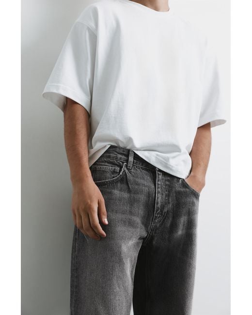 Jean Droit Pull&Bear pour homme en coloris Gray