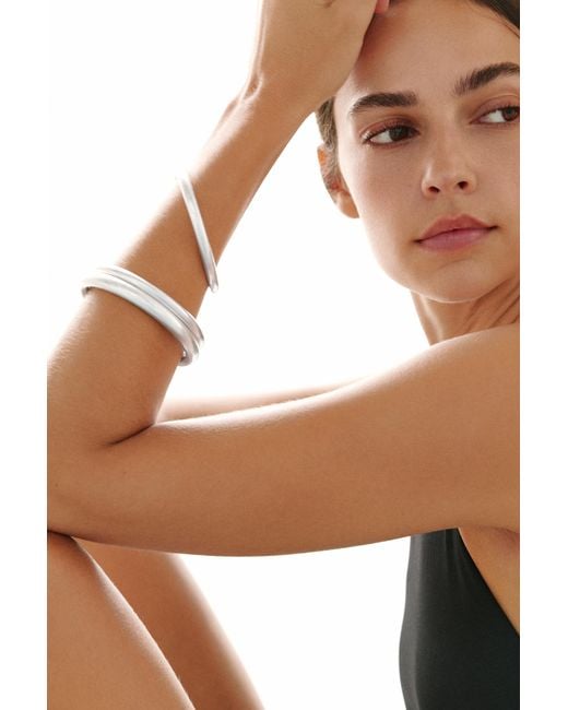 Set 3 Bracciali Rigidi di Pull&Bear in White