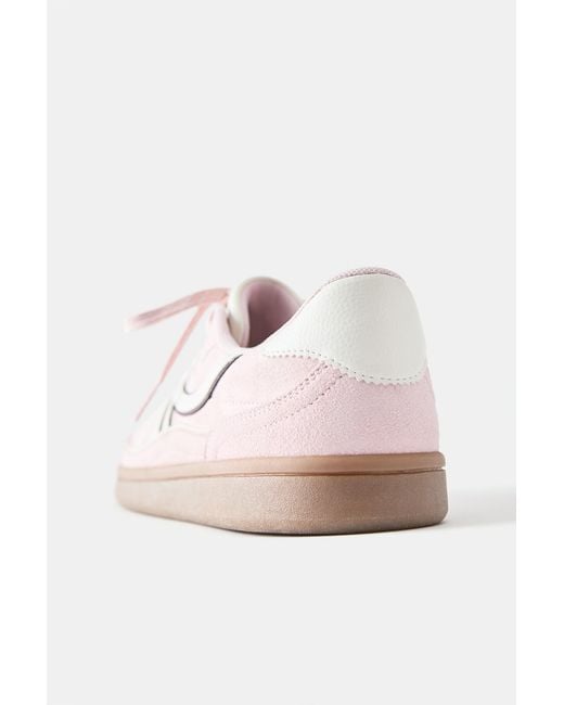 Pull&Bear Pink Retro Trainers