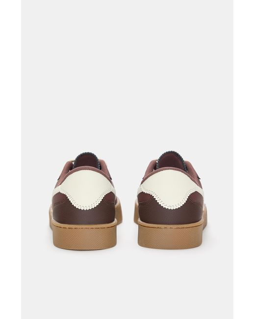 Pull&Bear Brown Retro Chunky Trainers