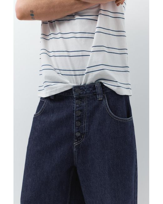 Pull&Bear White Skater Jeans for men