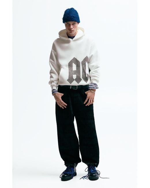 Pull&Bear Kapuzenpullover Ac/Dc in White für Herren