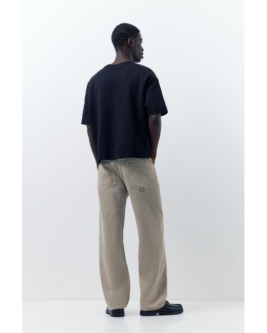 Pull&Bear Regular Straight Jeans in het Blue voor heren