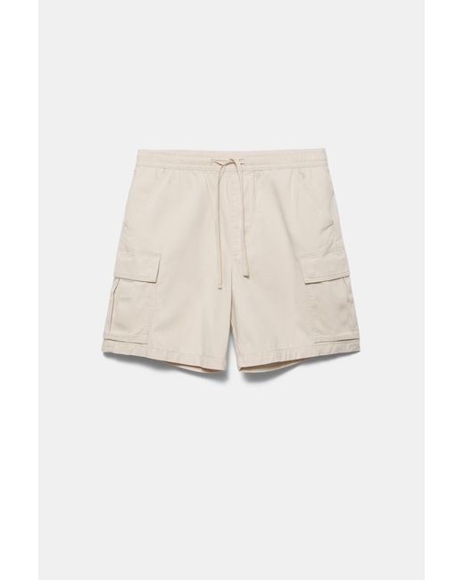 Pull&Bear Cargobermuda in het Red voor heren