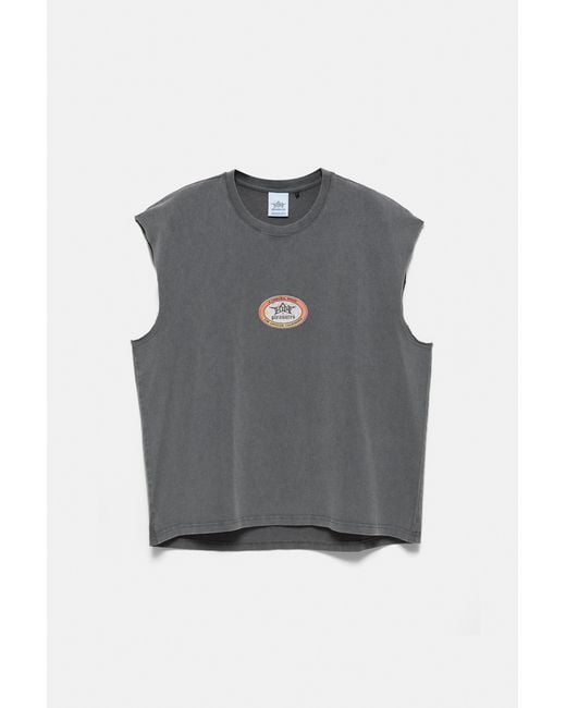 Pull&Bear Blue Pleasures X Stwd Tank Top for men