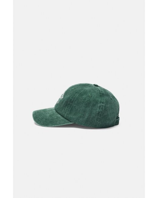 Pull&Bear Green Venice Beach Embroidered Cap