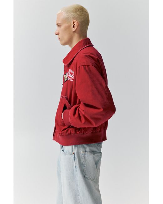 Pull&Bear Black Patch Jacket for men