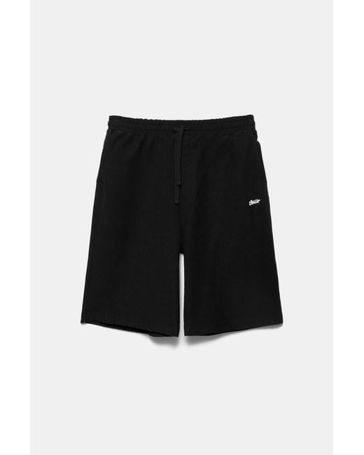 Pull&Bear Stwd Skater Joggingbermuda in het Blue voor heren