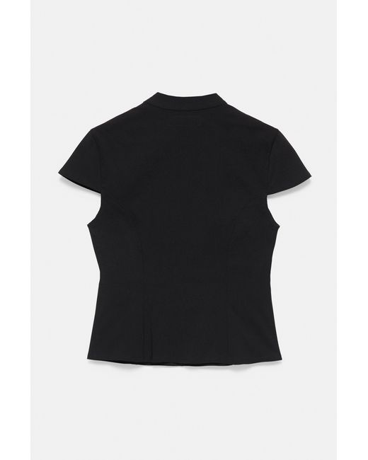 Top Con Nodi di Pull&Bear in Black