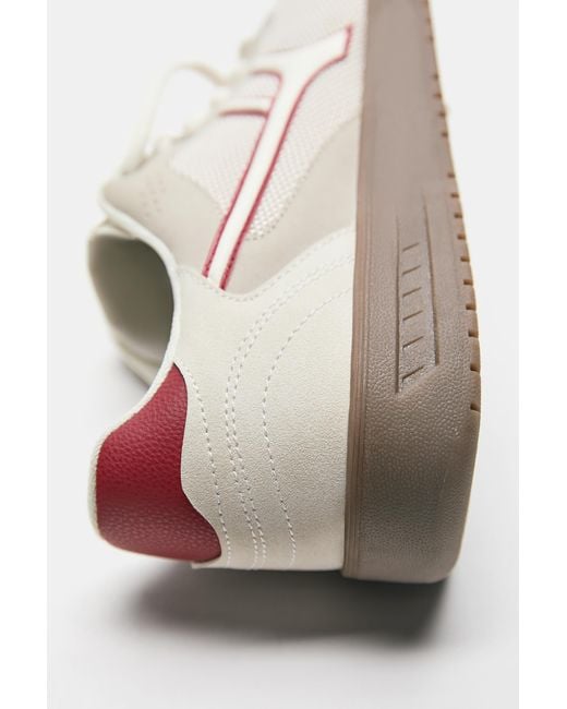 Sneakers Retrò di Pull&Bear in Blue da Uomo
