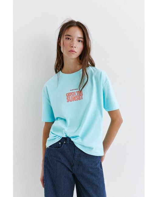 Pull&Bear Multicolor Lobster Graphic T-Shirt
