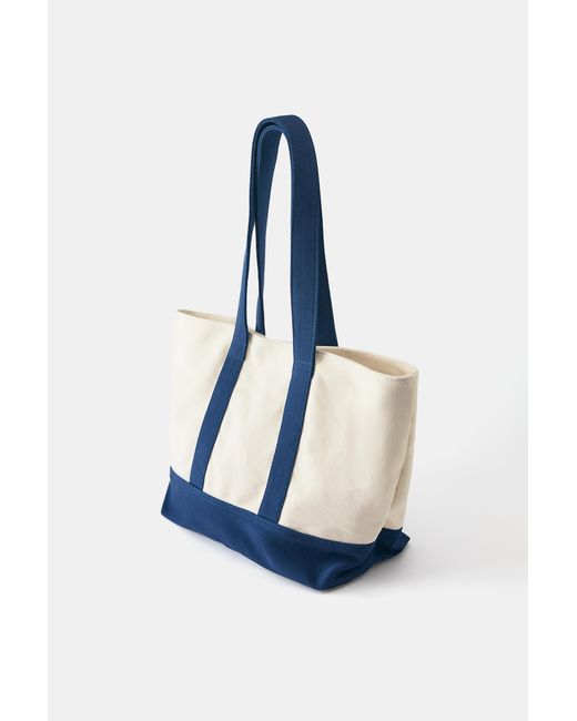 Borsa Shopper di Pull&Bear in Blue da Uomo