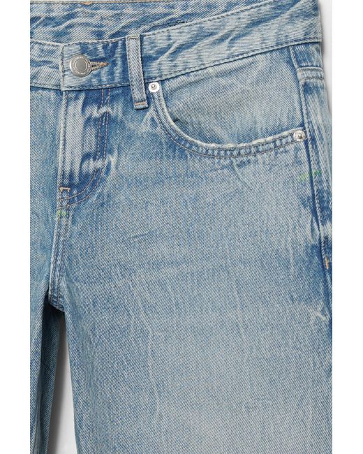 Jeans Droits Étoiles Pull&Bear en coloris Blue