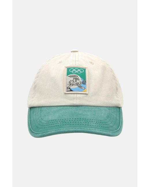 Pull&Bear Green Looney Tunes X Olympic Collection Cap for men