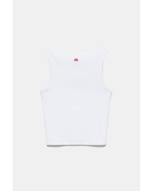 Débardeur Étoiles Pull&Bear en coloris Blue