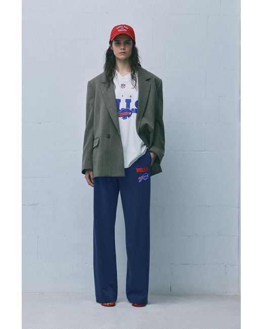 Pull&Bear Blue Nfl Bills Jogging Trousers