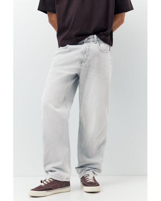 Pull&Bear Multicolor Straight Jeans for men