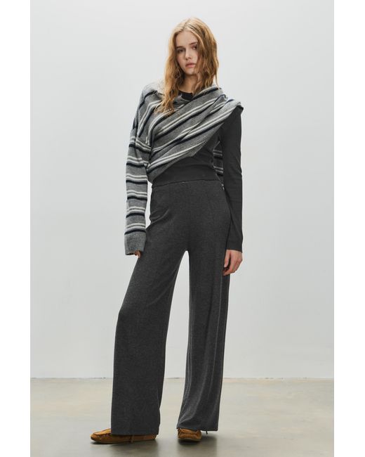 Pull&Bear Multicolor Wide-Leg Soft Touch Trousers