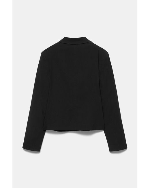Blazer Sfiancata di Pull&Bear in Black