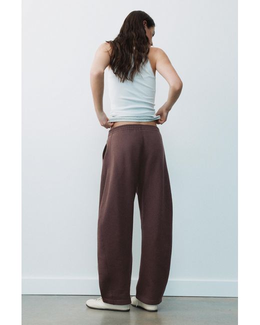 Pull&Bear Barrel Joggingbroek in het Brown