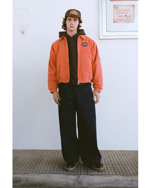 Pull&Bear Orange Toyota Jacket for men