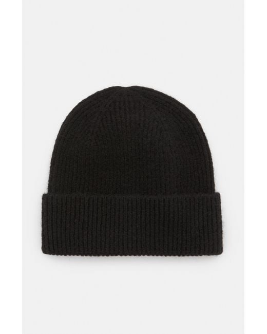 Pull&Bear Black Strick-Beanie-Mütze