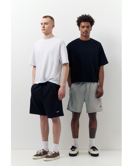 Pull&Bear Black 2-Pack Of Stwd Bermuda Short Sweatpants for men