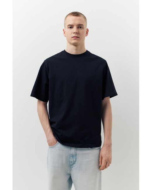 Pull&Bear 2-Pack Basic T-Shirts in het Blue voor heren
