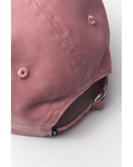 Pull&Bear Pink Brooklyn Embroidered Cap for men