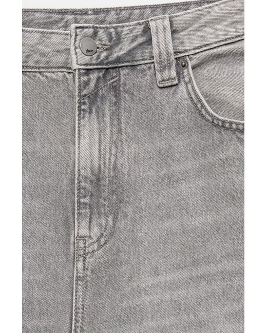 Pull&Bear Relaxed Baggy Jeans in het Gray voor heren