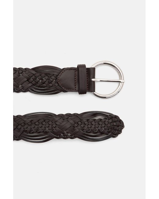 Pull&Bear Black Flechtgürtel