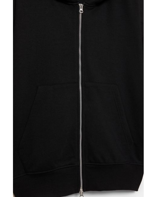 Pull&Bear Black Hoodie With Zip